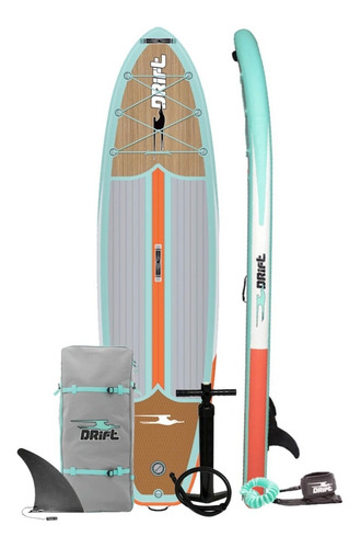 Tabla Stand Up Paddle Inflable Drift Bote 10'8' Classic Teak