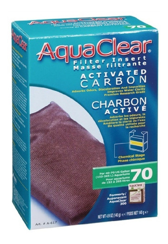 Carbon Activo Aquaclear 70 - 140 Gr