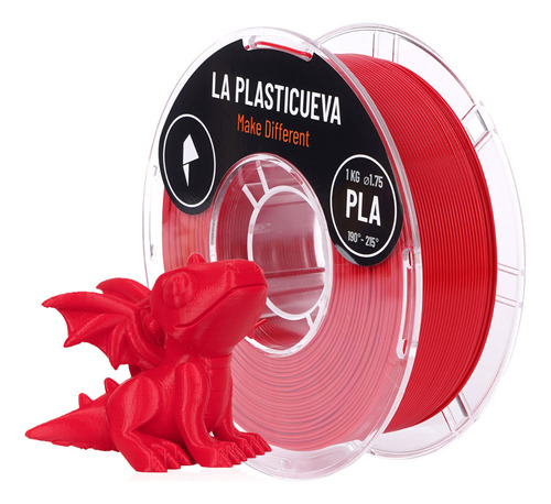 Lanzamiento Pla 1.75 1kg Filamento 3d Premium Color Rojo