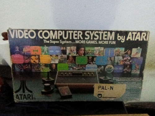 Consola Retro Atari Cx- 2600  Impecable Original .