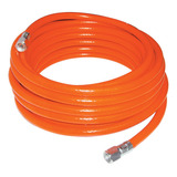 Manguera Para Compresor De Alta Presión 15 Mts 1/4 Arda Color Naranja