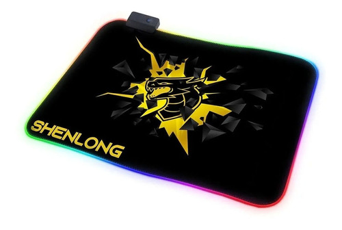 Mouse Pad Gamer Rgb Shenlong M 360 X 260 X 4 Mm Color Negro