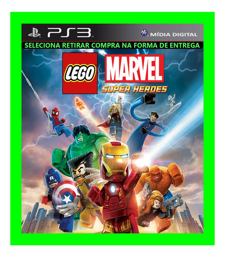 Lego Marvel Super Heroes - Jogos Ps3 