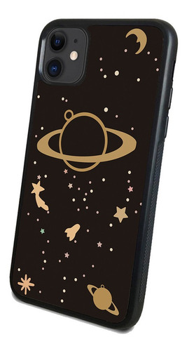 Funda Celular Diseño Espacio Chic Negro Todos Los Modelo