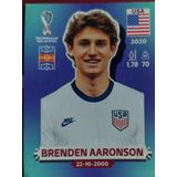 Lámina Album Mundial Qatar 2022 /  Brenden Aaronson / Usa 11