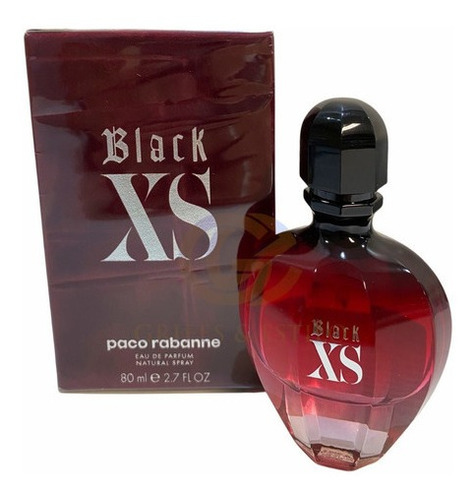 Perfume Black Xs Feminino 80ml Edp Paco Rabanne Original 