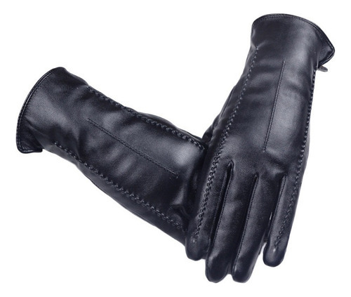 Guantes De Piel De Oveja Para Mujer Winter Warmth Plus .