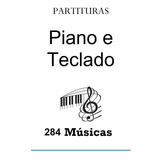 Partituras Para Piano E Teclado  3 Volumes 284 Músicas