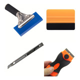 Kit De Espatula Polarizado 4 Piezas Cutter Scraper Bluemax