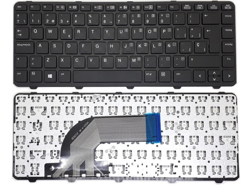 Teclado Para Hp Probook 445 G1 440 G0 440 G2 Con Frame