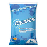 Dicloro Granulado Para Limpeza De Piscinas Superclor 1kg