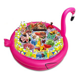 Enfriador De Hielo Flamingo Gigante Inflable De 130+ La...