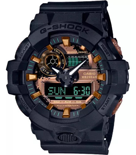 Relógio Casio Anadigi G-shock Ga-700rc-1adr Original + Nf