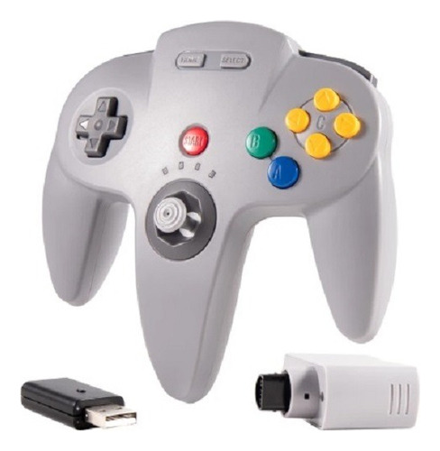 Controle Sem Fio Nintendo 64  2.4ghz