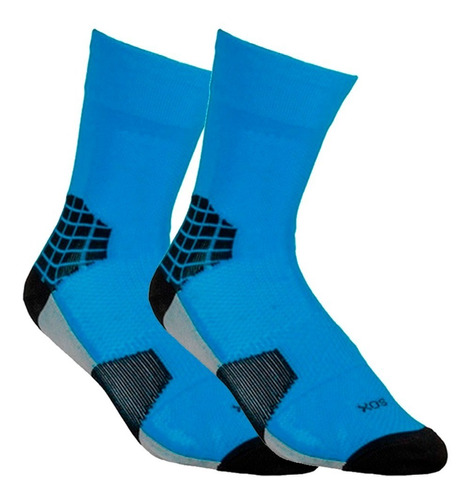 Set X 2 Medias Sox Compresion Graduada Ciclismo Running Fit