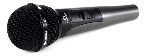 Microfone De Mão Vocal Kadosh K-1 Com Bag Zipper + Cachimbo