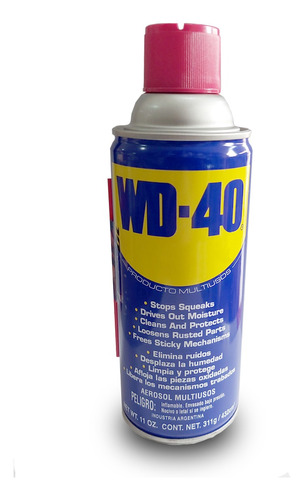 Lubricante Wd 40 Aerosol Grande 311 Gramos Doble Acción 