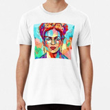 Remera Edredón Frida Kahlo Camiseta Esencial Algodon Premium