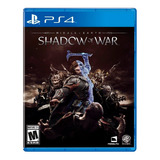 Shadow Of War Ps4 Fisico - Audiojuegos 