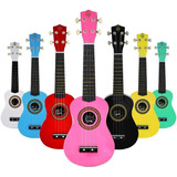 Ukelele Soprano Superior Colores + Funda Impermeable Pua #gp