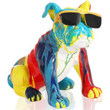 Estatua De Bulldog Francés Hypebeast Decoración De Habitació