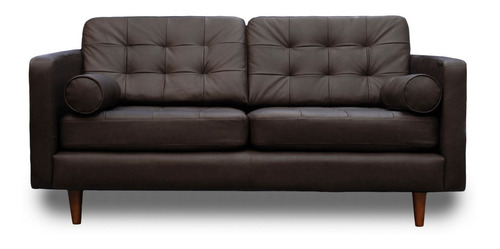 Love Seat De Piel Genuina  - Noruega - Confortopiel