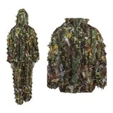 Vestimenta Camuflagem Tática Sniper Ghillie Roupa Camuflada!