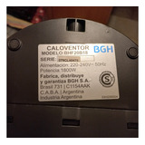 Bgh Caloventor 360º Bhf20b18