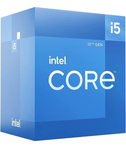 Intel Core I 5. 12400f. Gamer Procesador 6 Nucleos 4.40 Gh F