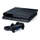 Console Sony Playstation 4 500gb Standard + Controle + 1 Jogo Brinde