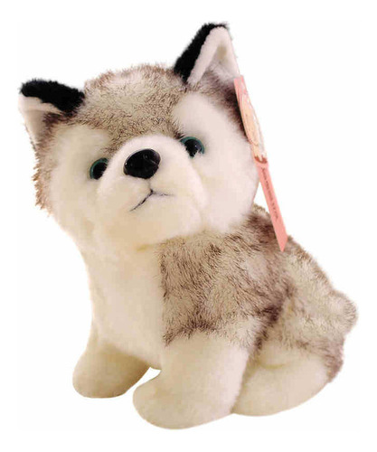 Muñeco De Peluche Lindo Cachorro Husky 40cm