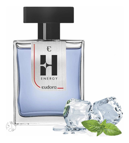 Eudora H Energy Colônia 100ml. Perfume Masculino Refrescante