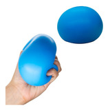 Pelota Squishy Ball Grovy Antiestrés  Apachurrable Azul