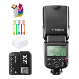 Godox Tt600 Sincronización De Alta Velocidad 2.4g Cámara .