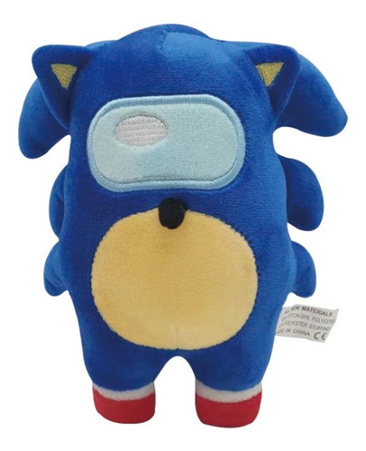 Peluche Among Us Impostor Sonic Hedgehog Erizo Nuckles Mini