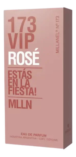Perfume Millanel N173 Vip Rose 100ml 