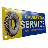 Cartel Goodyear Service Tires Enlozado - A Pedido_exkarg