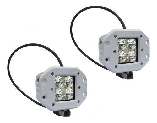 Par Dually Led Empotrable Marino 40w Aurora Blanco