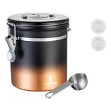 Bertille Recipiente De Cafe De Acero Inoxidable, Recipiente 