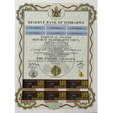 Pergaminos De Contenedores Zimbabwe Denominación. Googol 509