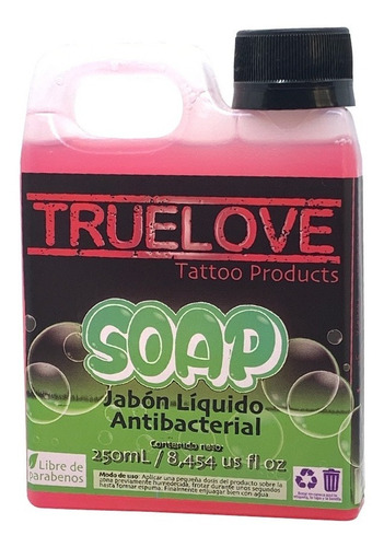 Jabón Antibacterial Truelove 250ml