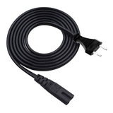 Cable Poder Tipo 8 1.5 Metros Alta Calidad