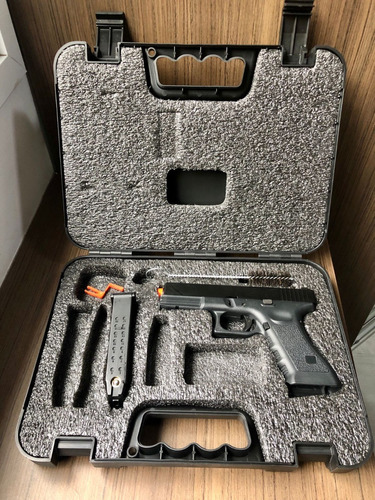 Pistola Airsoft Gbb 0,20g Glock R17 Blowback Seminovo