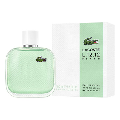 Perfume Lacoste L.12.12 Blanc Eau Fraiche Edt 100ml Hombre Volumen De La Unidad 100 Ml | Meses sin interés