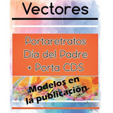 Vector Portaretratos Padre Papá Más Porta Cds! Por Descarga