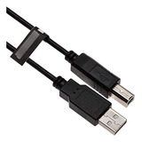 Cable Usb B De 3 Pies Para Controladores Dj Midi, Teclados,