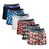 Kit 5 Cuecas Box Boxer Roupas Masculinas Atacado 