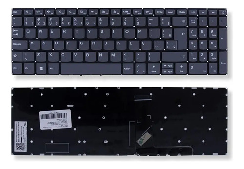 Teclado Para Notebook Lenovo Ideapad S145-15iwl Padrão Abnt2