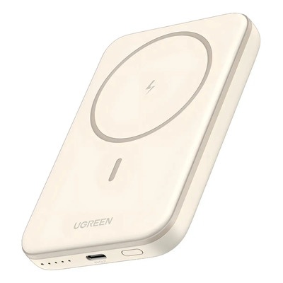 Power Bank Ugreen Magsafe Mini 5000mah Usb C 15w Blanco Blanco | Meses sin interés