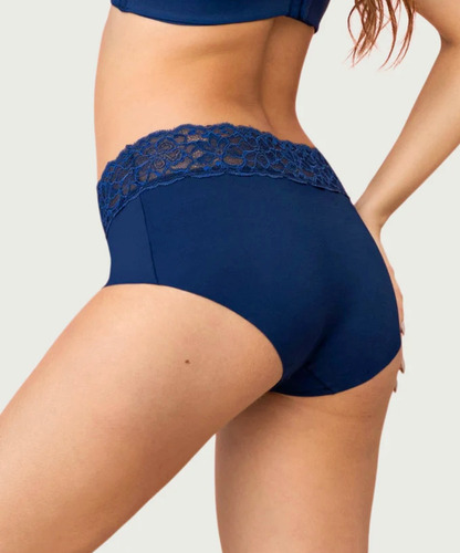 Leonisa Calzón Pantaleta Talla M Color Azul 012960